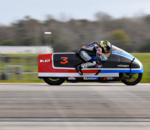 Le record du monde de vitesse pour une moto électrique pulvérisé par la Voxan Wattman