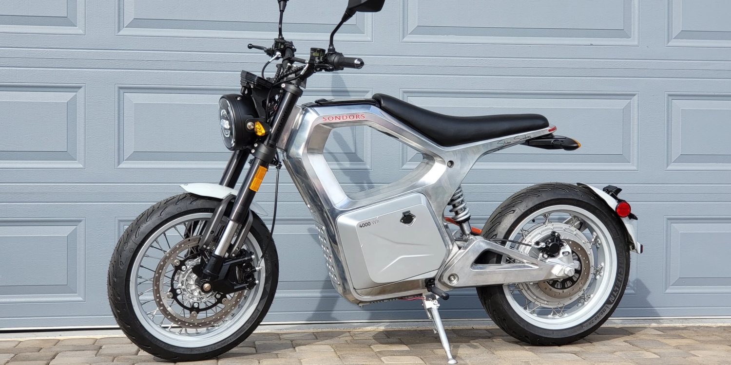SONDORS : la moto électrique qui fait tant parler donne enfin du concret et des dates