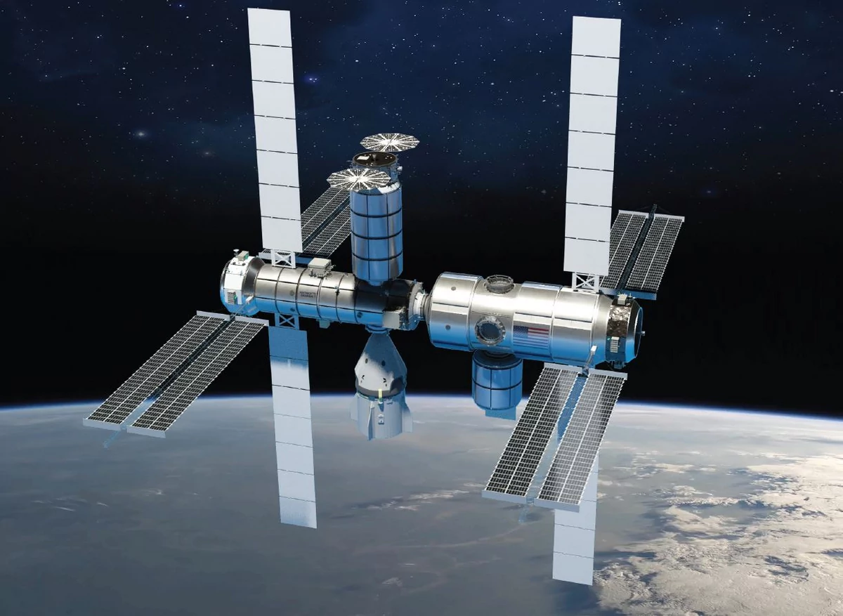 Northrop Grumman post ISS station privée © Northrop Grumman/NASA