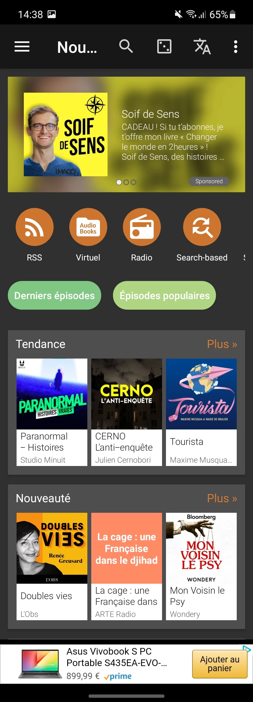 Podcast Addict © Podcast Addict