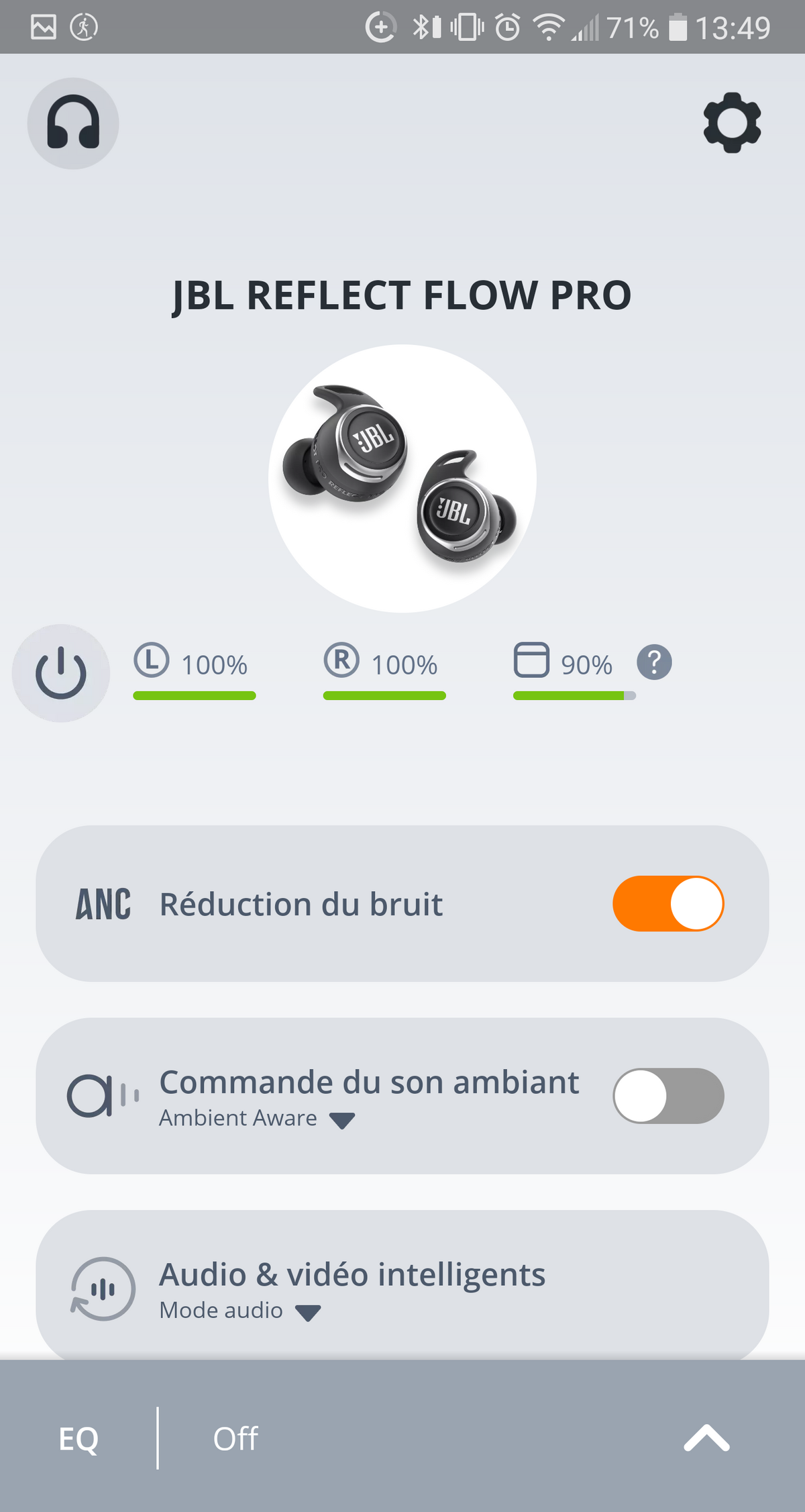 JBL Reflect Flow Pro © Nerces