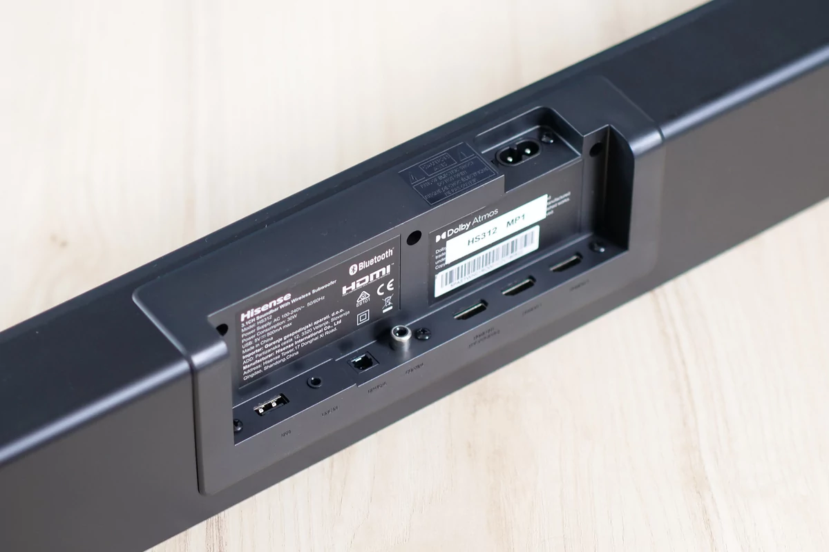 Hisense HS312 connexions