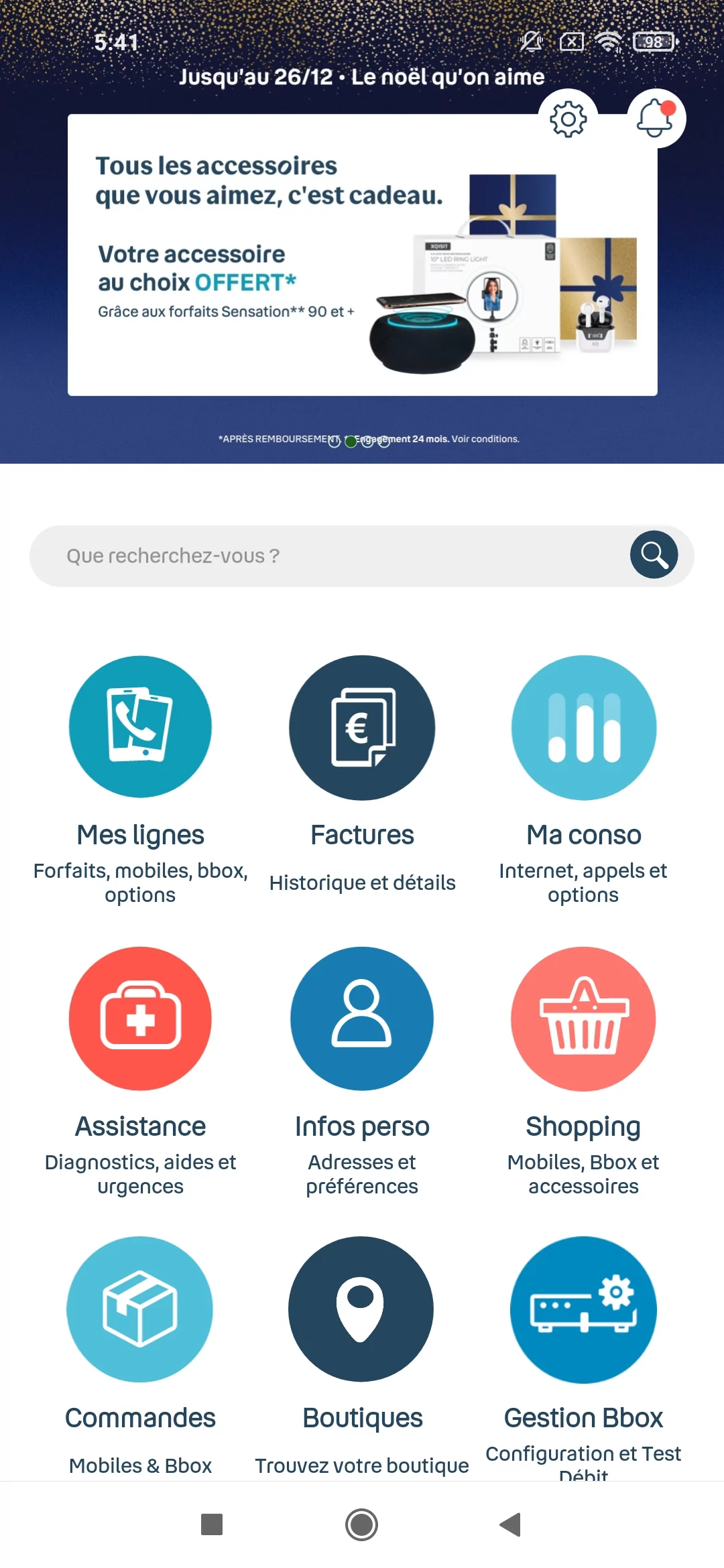 Bouygues Screen 1