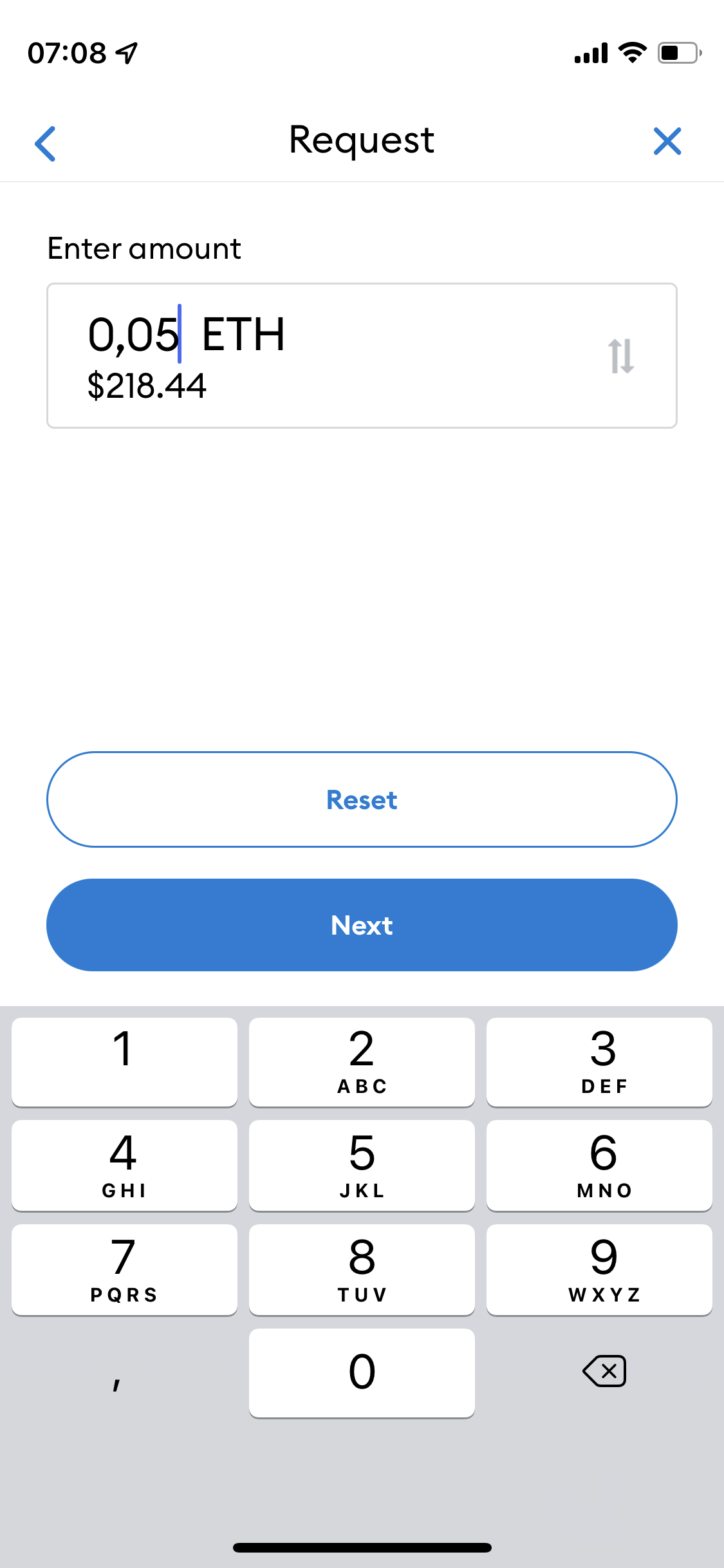 Metamask iOS screen 4
