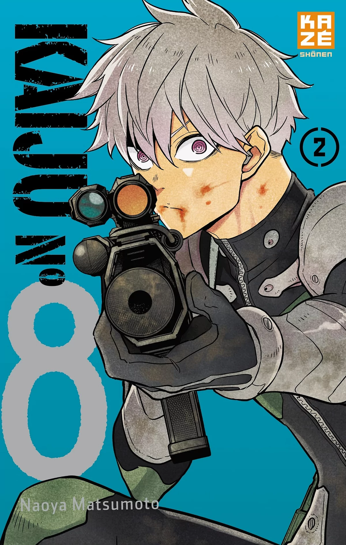 Kaiju n°8 couverture 2 © Matsumoto / Kaze