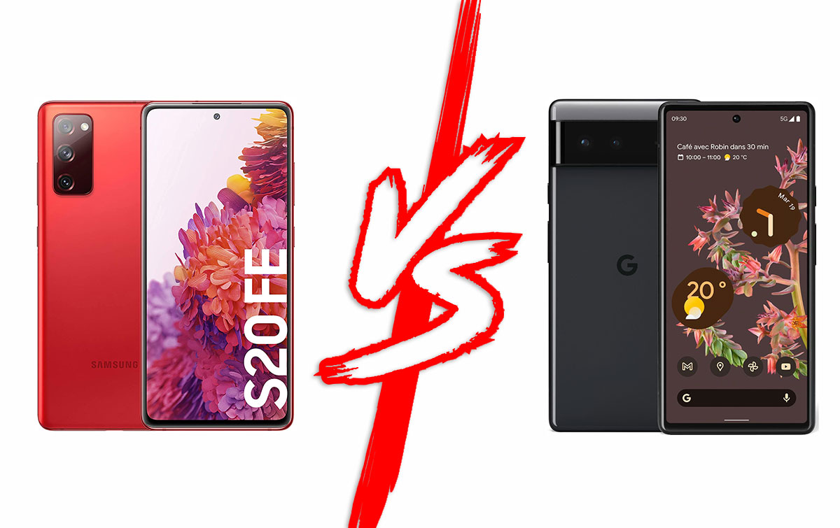 samsung galaxy s20 fe vs google pixel 6