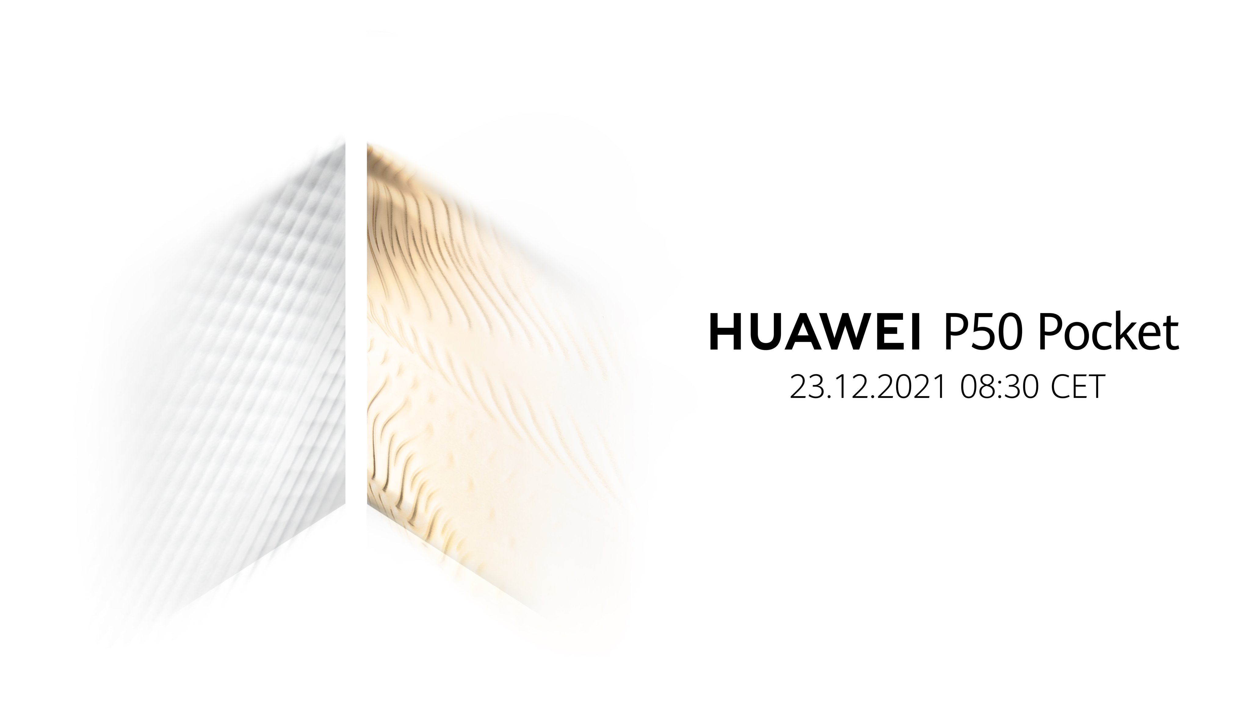 Huawei va dévoiler le P50 Pocket la semaine prochaine, qui ressemble fort à un concurrent du Galaxy Z Flip