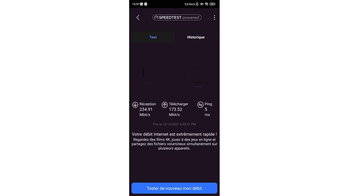 Test Netgear EAX15 © Alexandre Schmid pour Clubic