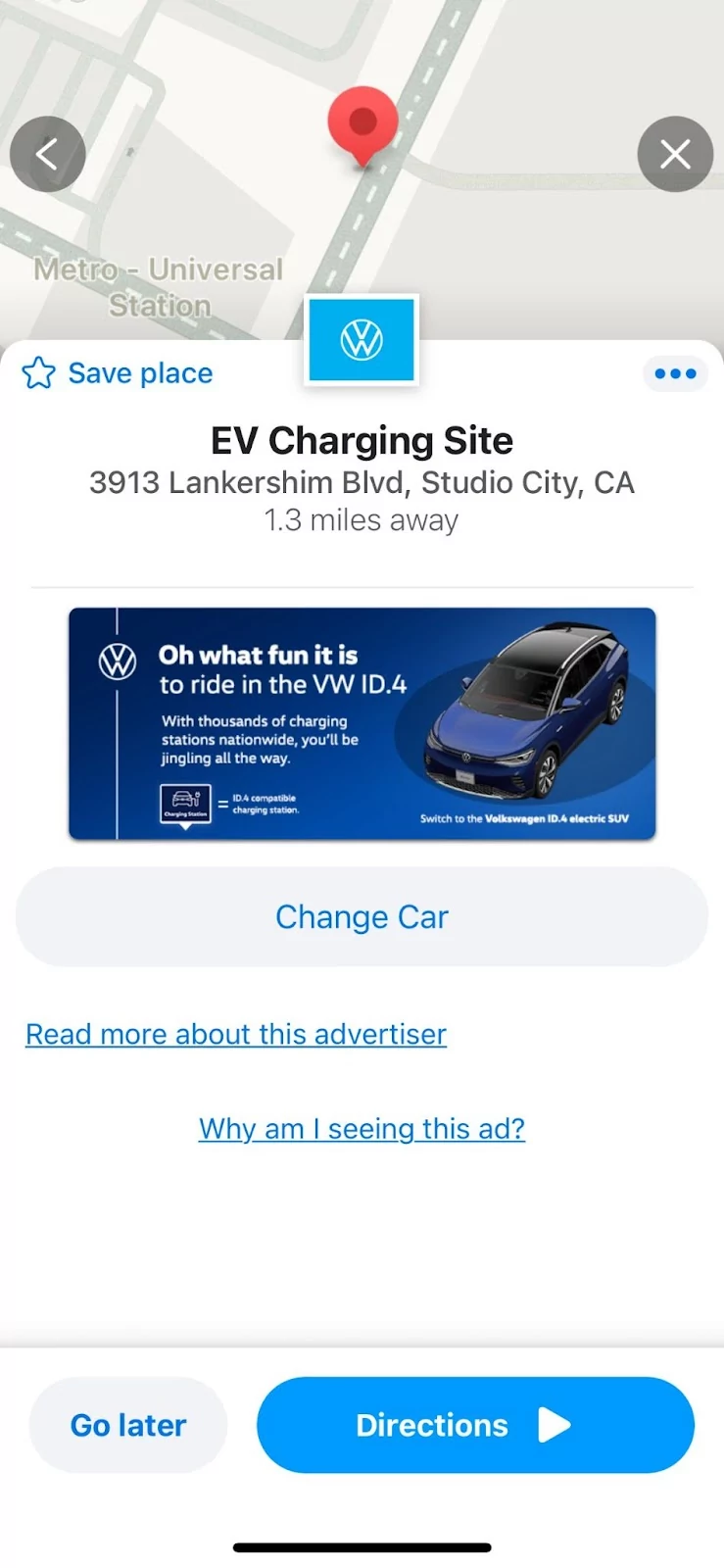 Stations de recharge Waze © Waze via 9to5Google