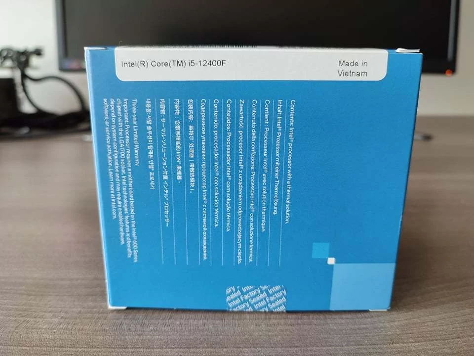 Intel Alder Lake Core i5-12400F © Videocardz