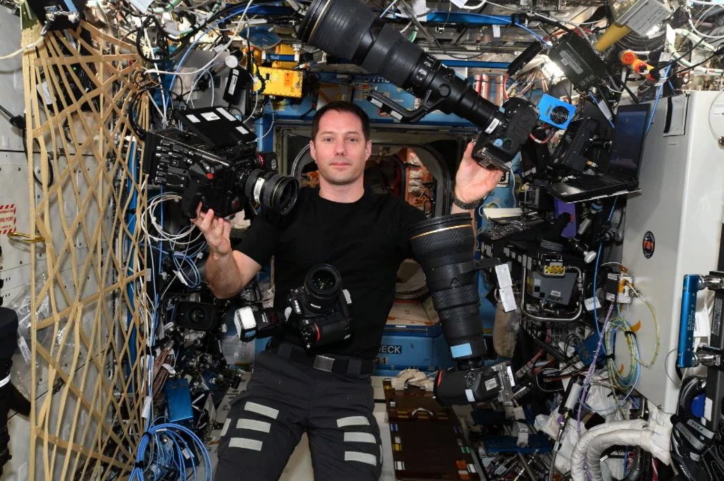 Thomas Pesquet ISS appareils photos © ESA/Thomas Pesquet