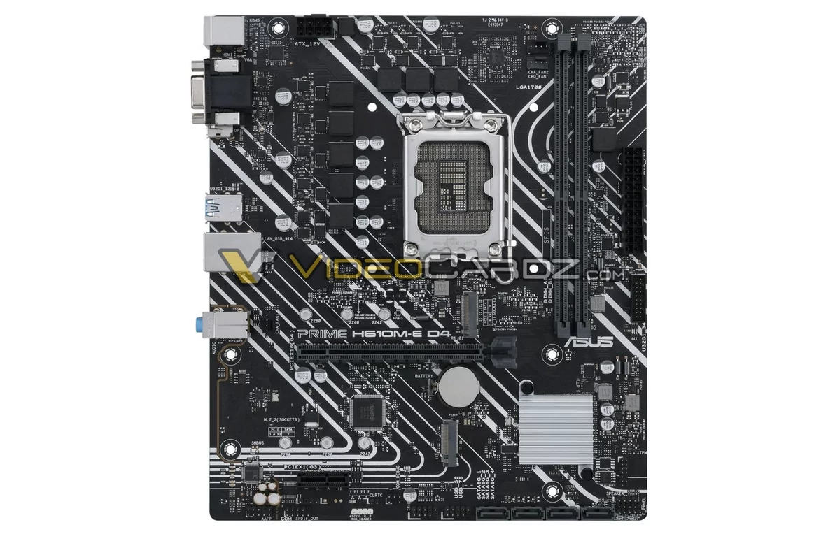 ASUS PRIME H610M-E D4 © Videocardz