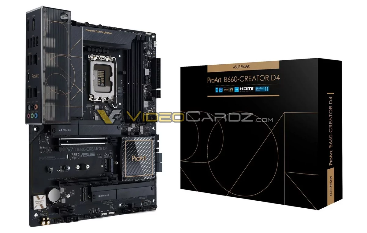ASUS ProArt B660 Creator D4 © Videocardz