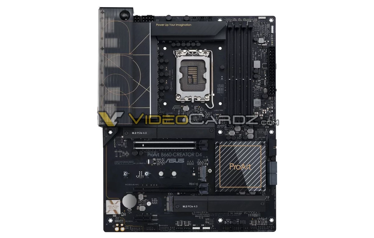 ASUS ProArt B660 Creator D4 © Videocardz