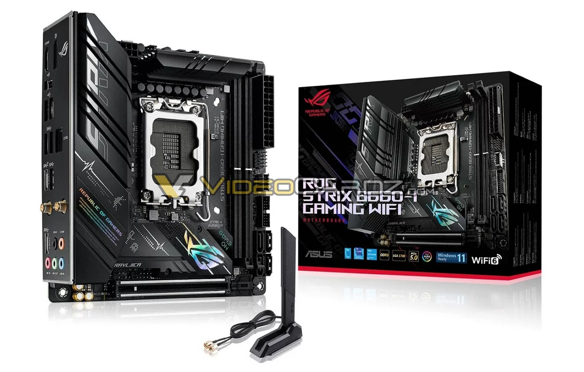 ASUS ROG STRIX B660-I WIFI © Videocardz
