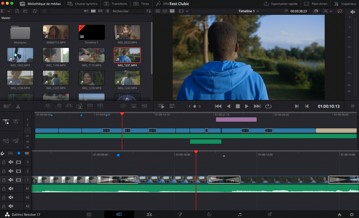 Resolve Cut © Black Magic Design