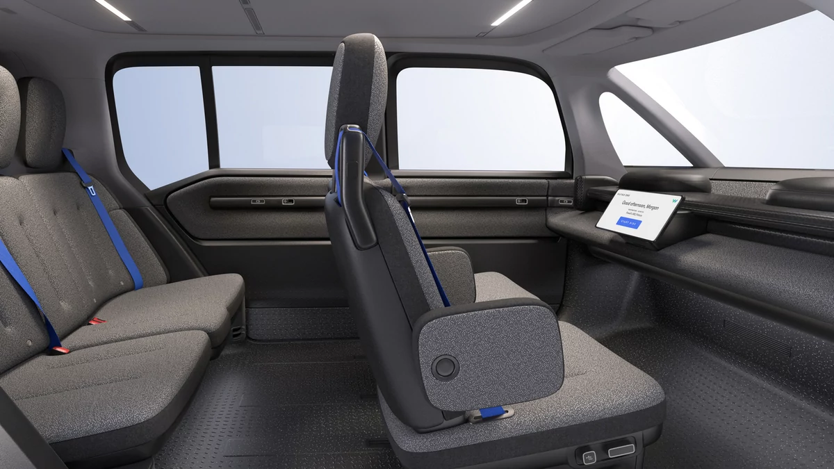 Waymo Zeekr intérieur © © Waymo / Zeekr
