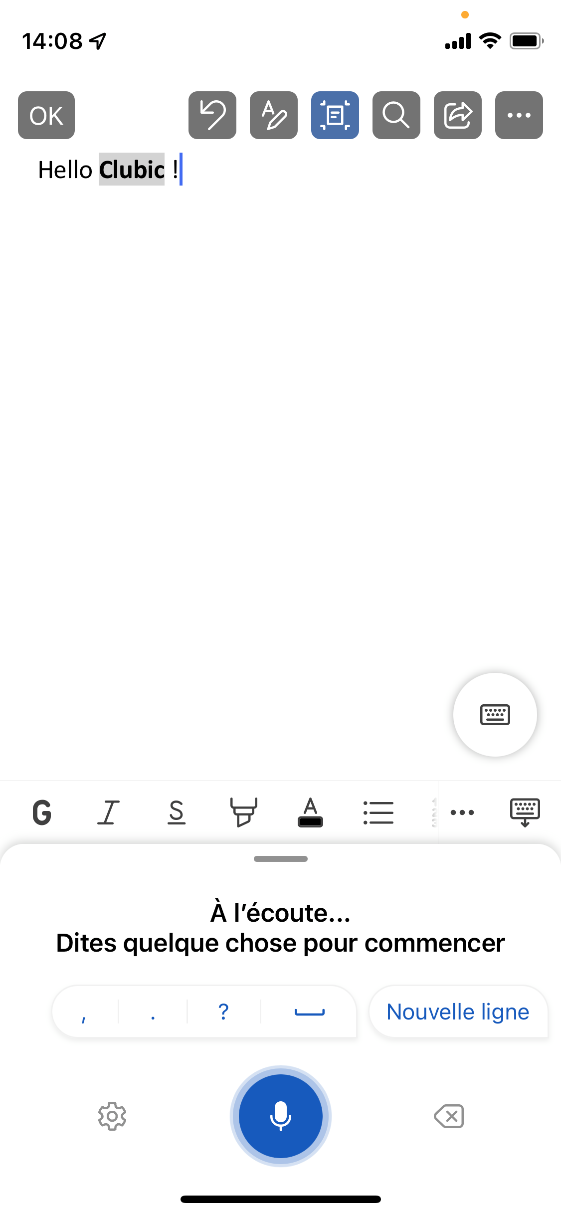 Word iOS Screen 3bis