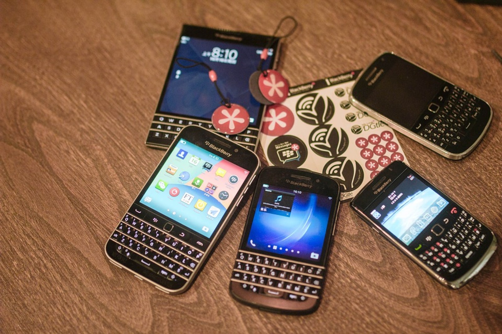 BlackBerry téléphones