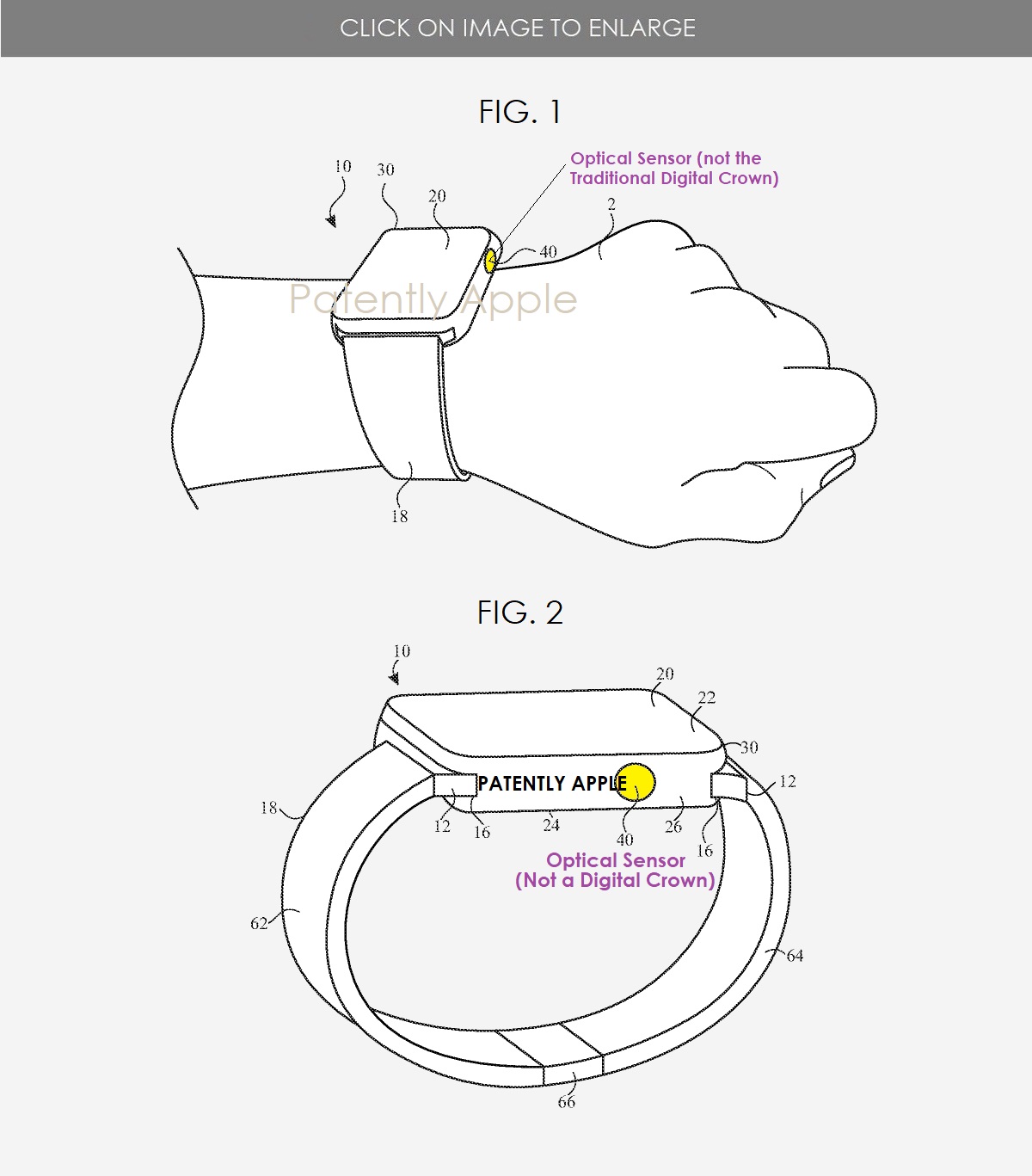 Apple watch brevet
