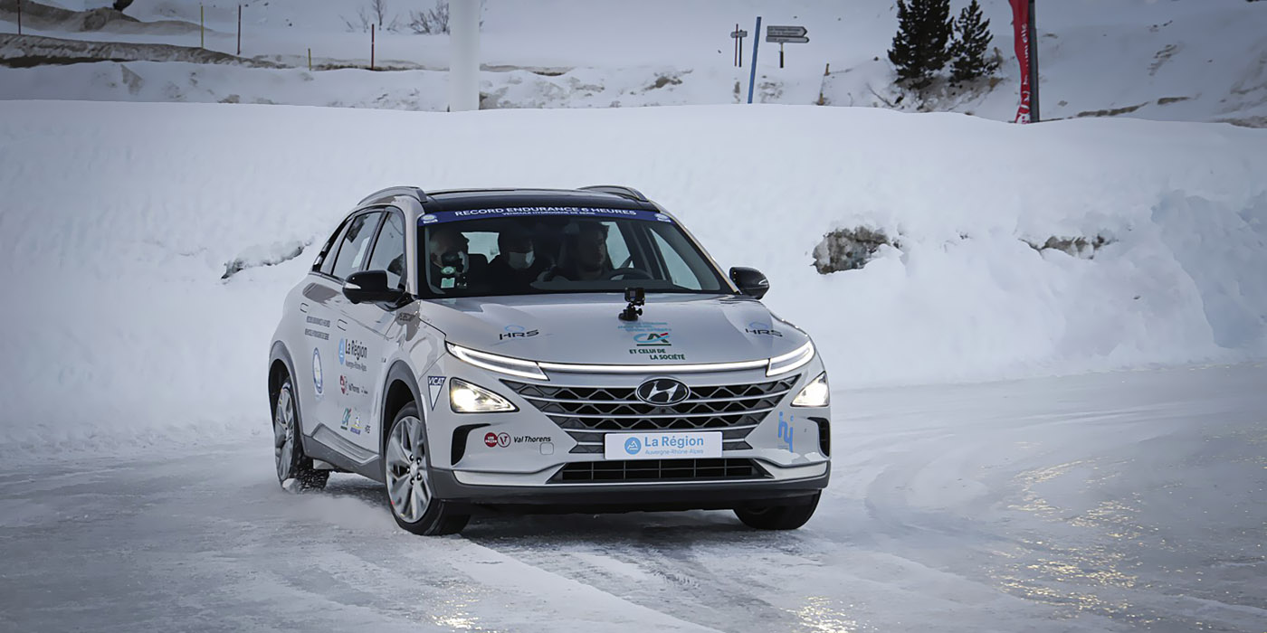 Le Hyundai Nexo bat le record d'autonomie en hydrogène