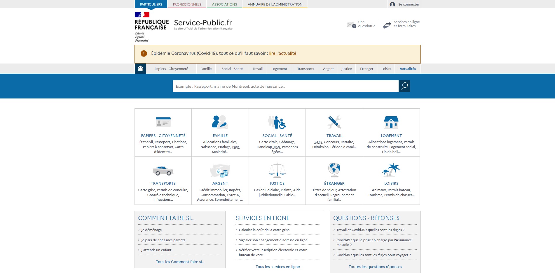 Le site Service-public.fr franchit le cap des 500 millions de visites, mais à quoi sert-il au fait ?