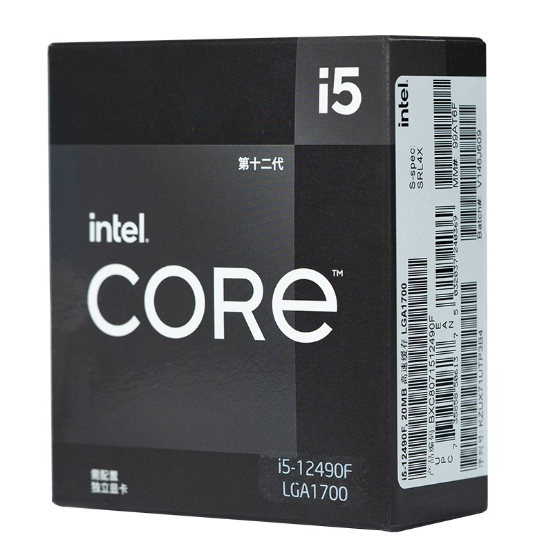 Intel Core i5-12490F © Videocardz