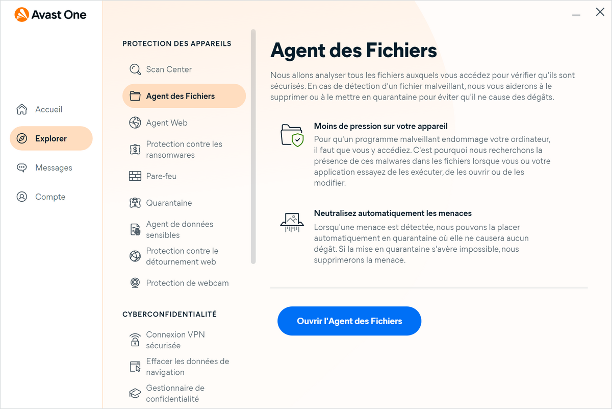 Avast One © Clubic.com/Stephane Ruscher