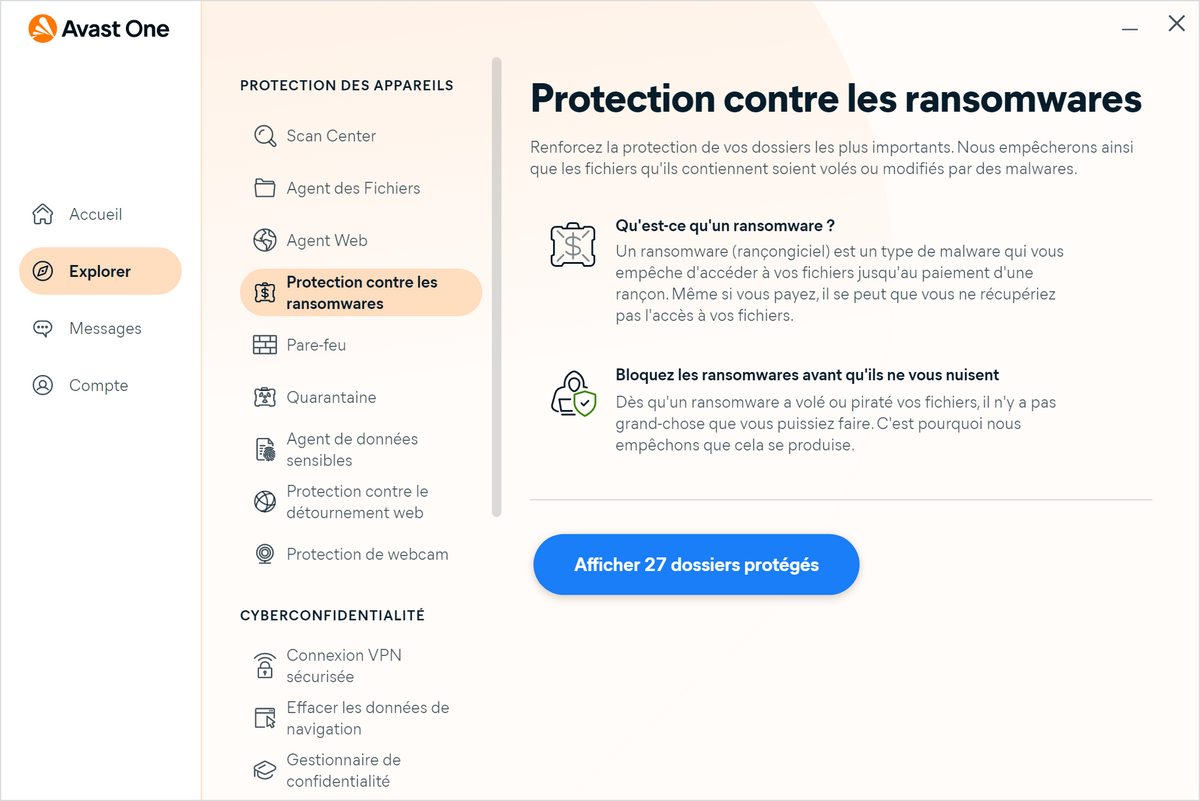 Avast One © Clubic.com/Stephane Ruscher