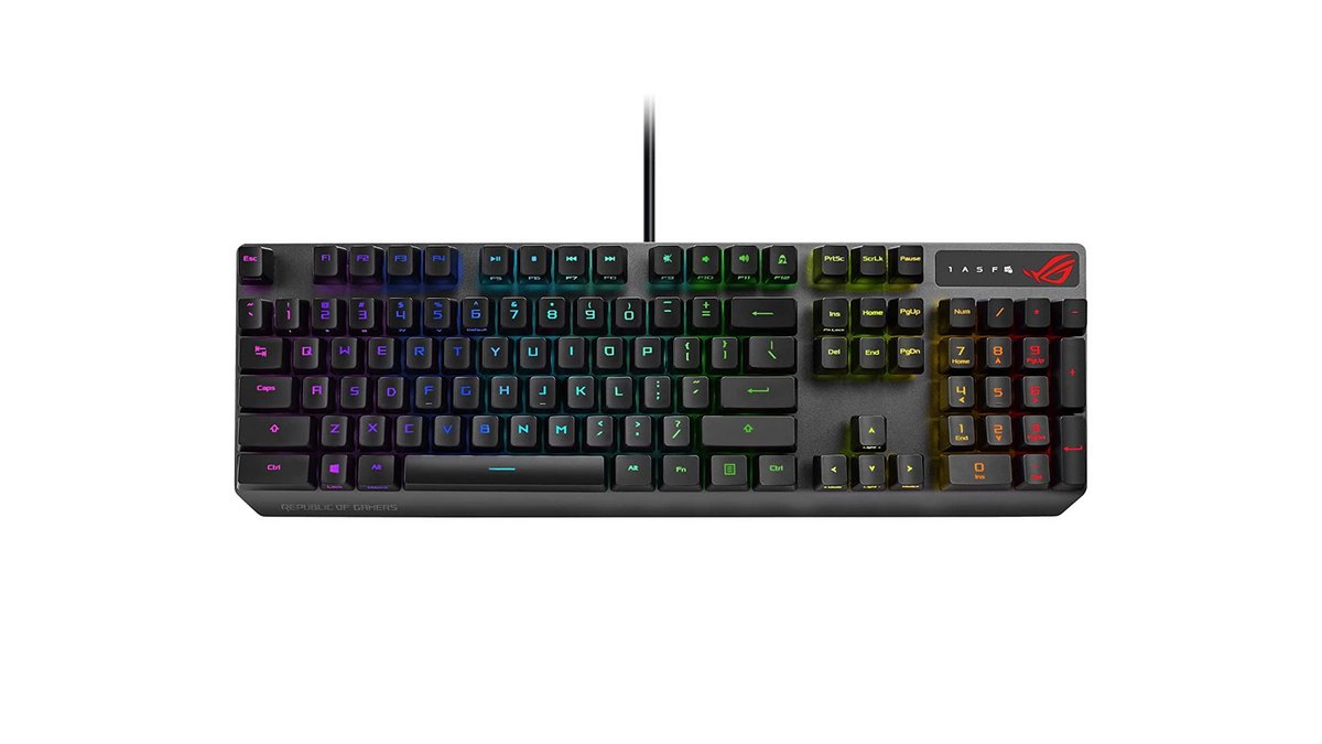 Le clavier gaming ASUS ROG STRIX SCOPE RX