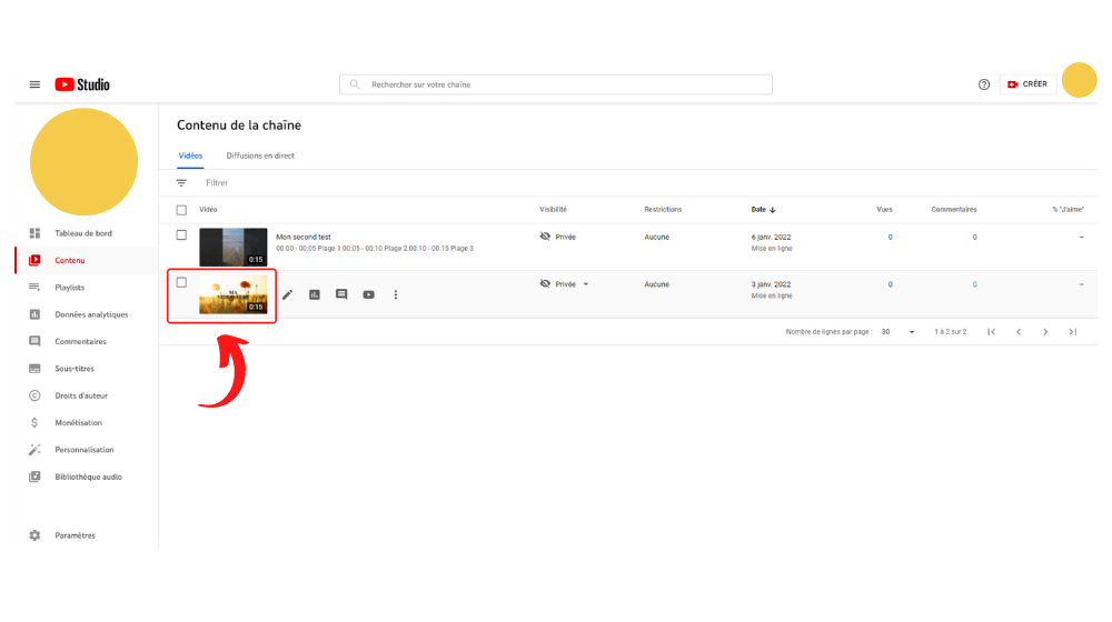 YT Contenu 2 © © Google / Youtube