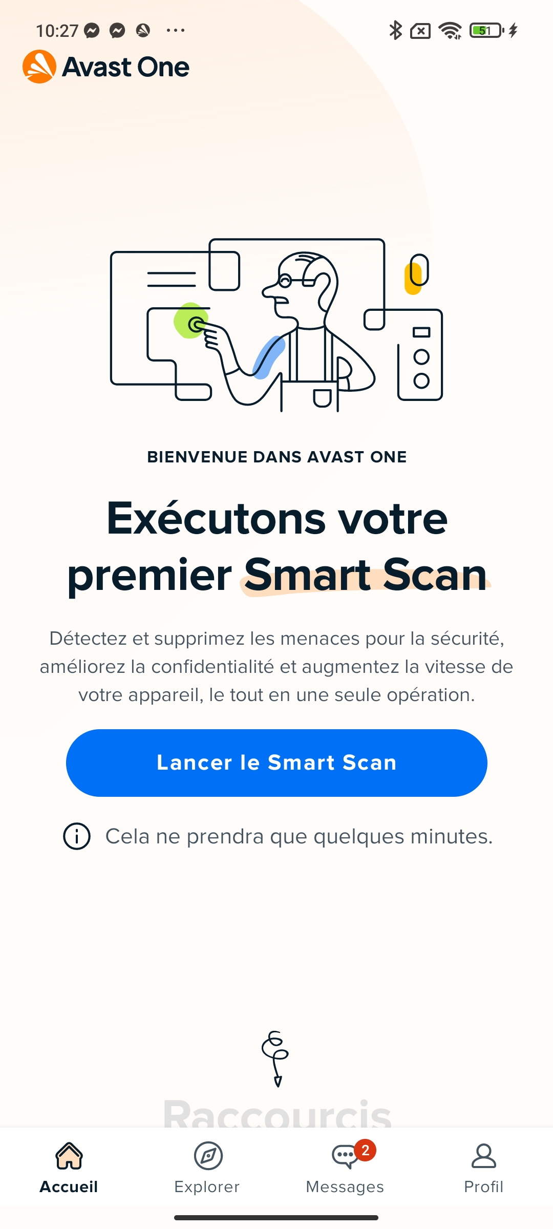 Avast One - Smart Scan