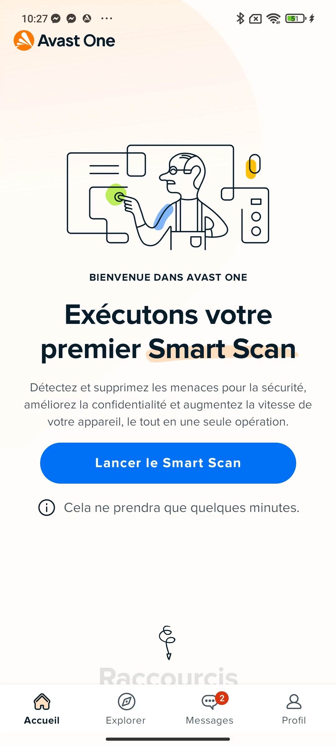 Avast One Android © Clubic.com/Stephane Ruscher