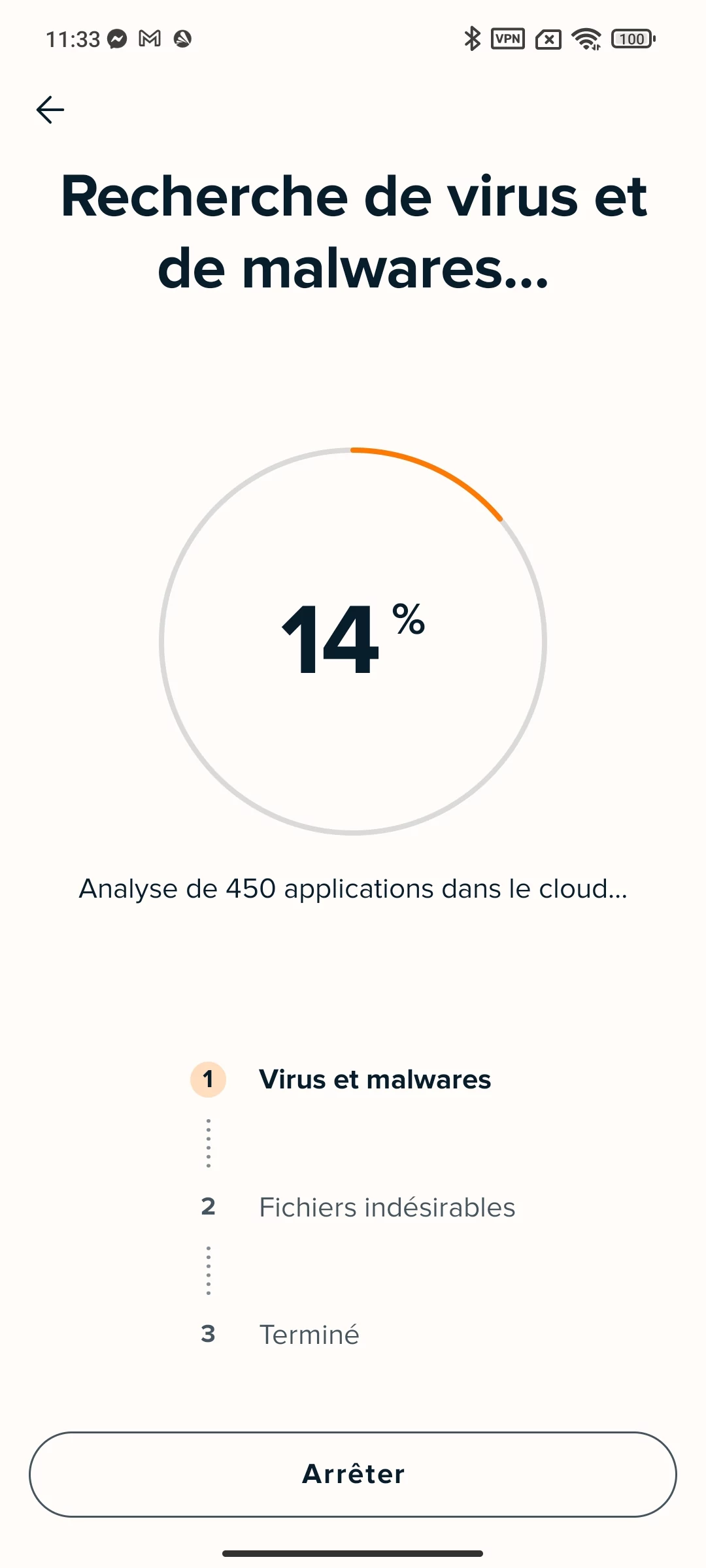 Avast One Android © Clubic.com/Stephane Ruscher
