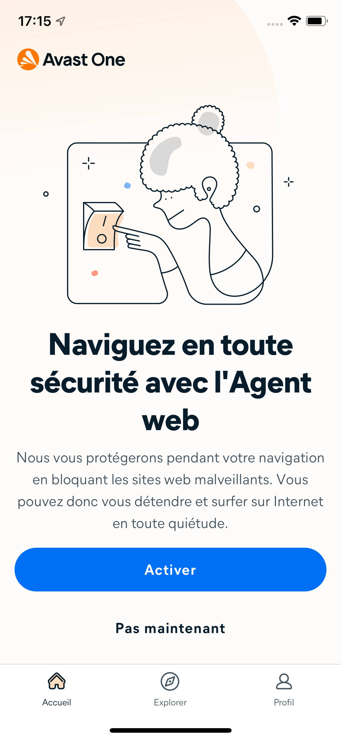 Avast One iOS © Clubic.com/Stephane Ruscher