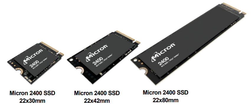 Micron 2400 SSD © Micron