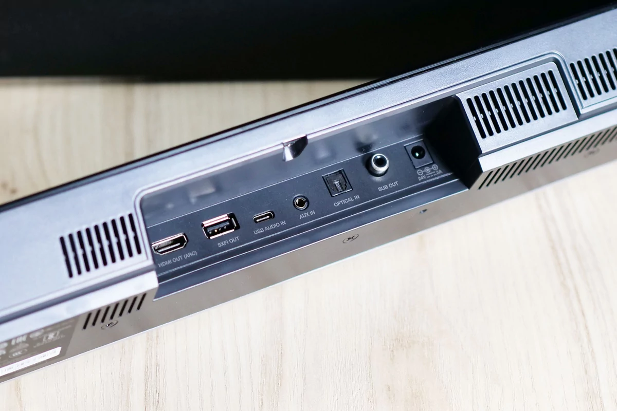 Test Creative Sound Blaster Katana V2 connexions