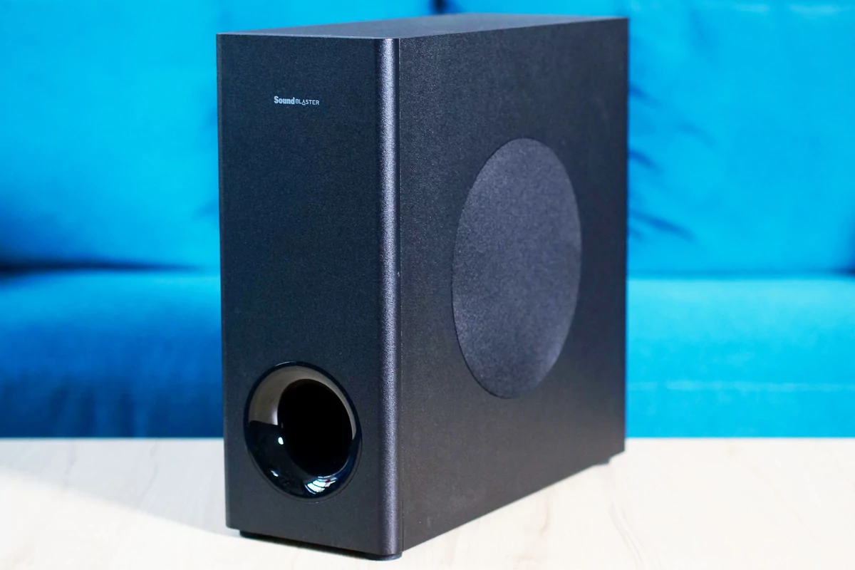 Test Creative Sound Blaster Katana V2 caisson de basse