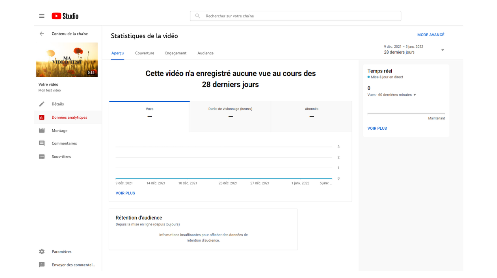 YT Stats 2 © © Google / Youtube