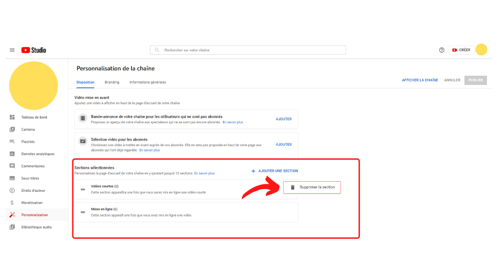 YT Section 1 © © Google / Youtube
