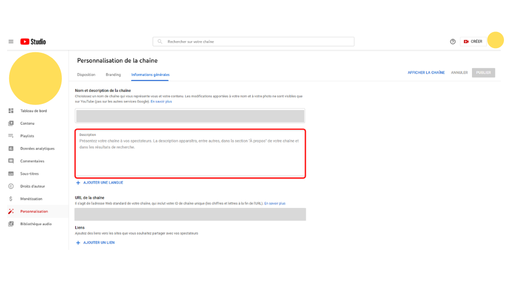 YT Desc 2 © © Google / Youtube