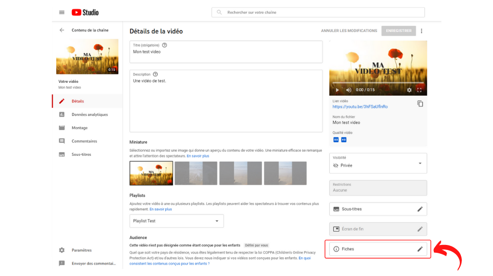 YT Fiches 1 © © Google / Youtube