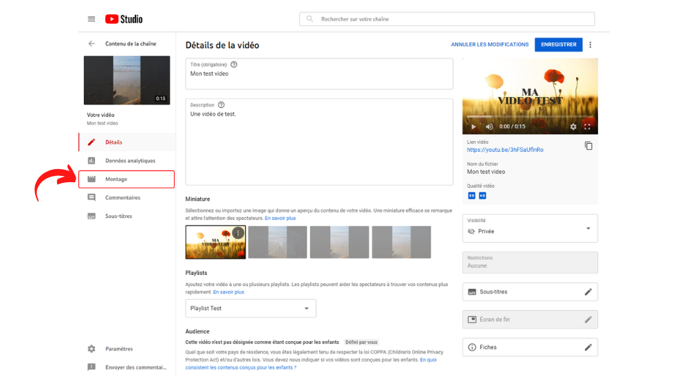 YT Pistes audio 1 © © Google / Youtube
