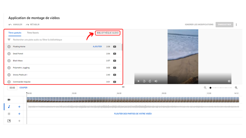 YT Pistes audio 3 © © Google / Youtube