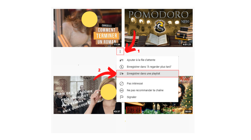 Comment ajouter une vidéo à une playlist YouTube
