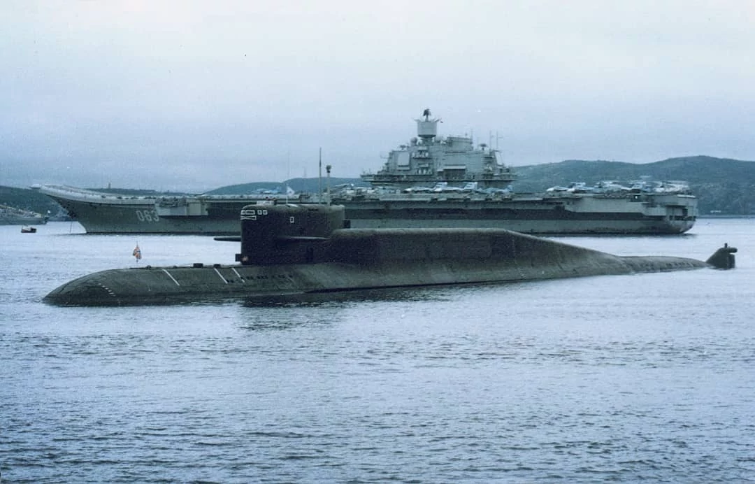 Sous marin lanceur d'engin russe Novomoskovsk © Russian MOD