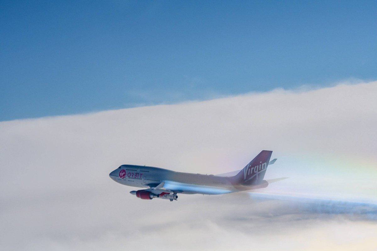Virgin Orbit 747 vol n°4 pré-largage © Virgin Orbit