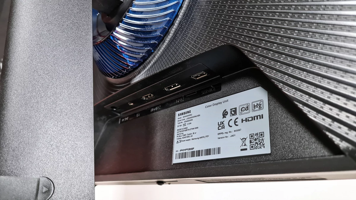 Test Samsung Odyssey G3 © Matthieu Legouge