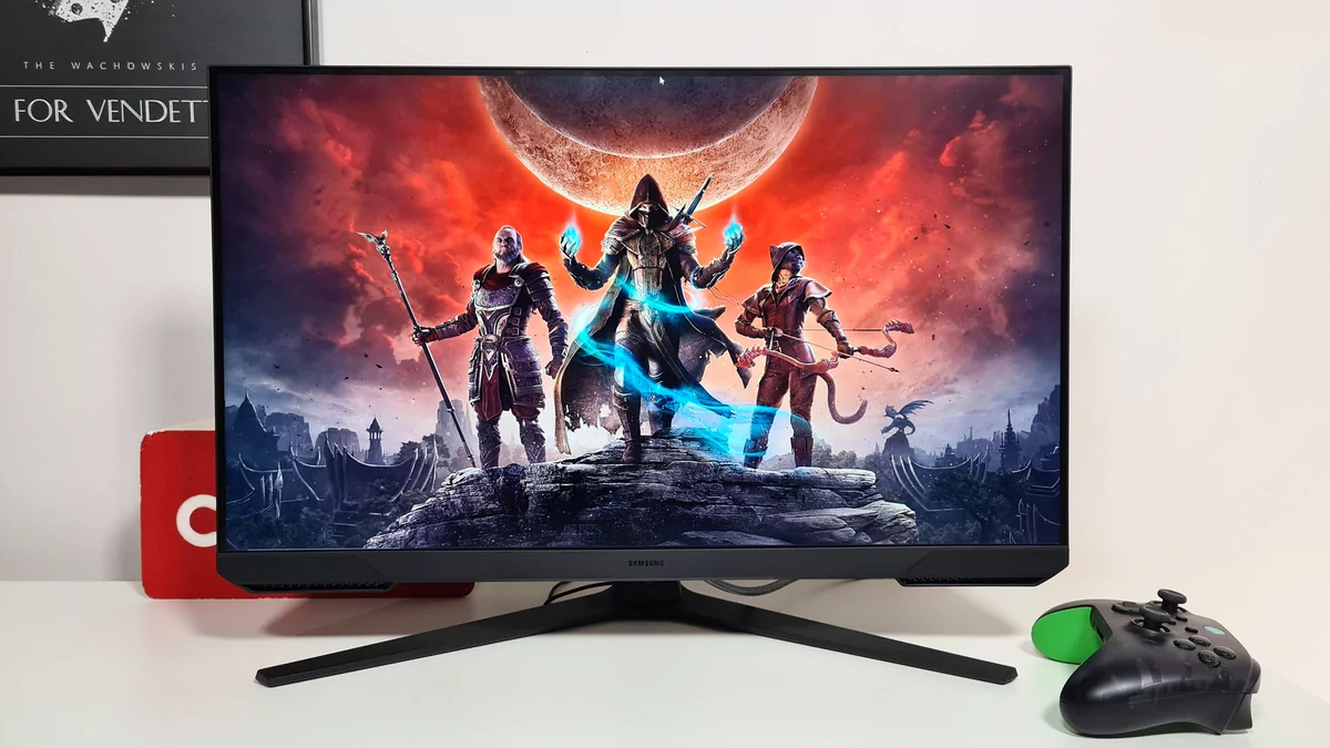Test Samsung Odyssey G3 © Matthieu Legouge