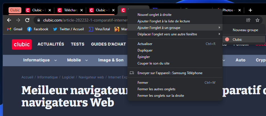 chrome © clubic.com
